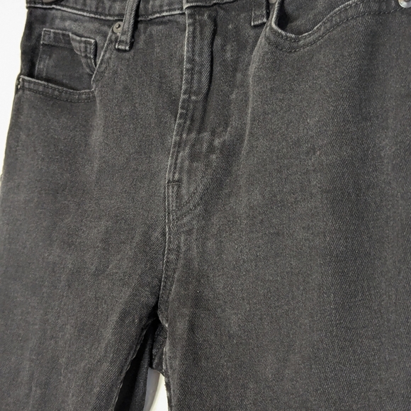 Everlane Womens High Rise Skinny Ankle Jeans Size 26 Cropped Black Stretch Denim - Picture 3 of 6